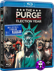 The Purge: Election Year 國定殺戮日: 大選狂屠 Blu-Ray (2016) (Region A) (Hong Kong Version)