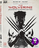 The Wolverine 2D + 3D Blu-Ray (2013) (Region A) (Hong Kong Version)