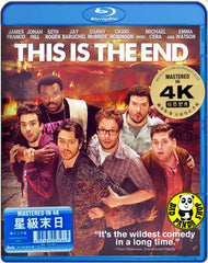 This Is The End Blu-Ray (2013) (Region A, C) (Hong Kong Version) (Mastered in 4K)