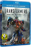 Transformers: Age of Extinction 3D Blu-Ray (2014) (Region Free) (Hong Kong Version) 2 Disc Edition