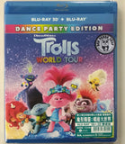Trolls: World Tour 2D + 3D Blu-ray (2020) 魔髮精靈: 唱遊大世界 (Region Free) (Hong Kong version) Dance Party Edition