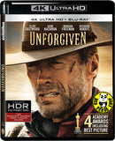 Unforgiven 豪情蓋天 4K UHD + Blu-Ray (1992) (Region Free) (Hong Kong Version)