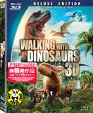 Walking With Dinosaurs The Movie 與龍同行大電影 2D + 3D Blu-ray (20th Century Fox) (Region A, B) (Hong Kong Version) Deluxe Edition