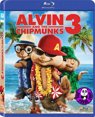 Alvin And The Chipmunks 3 - Chipwrecked 花鼠明星俱樂部3 Blu-Ray (2011) (Region A) (Hong Kong Version)