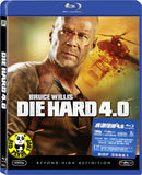 Die Hard 4.0 Blu-Ray (2007) 虎膽龍威 4.0 (Region A) (Hong Kong Version)