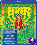Hair Blu-Ray (1979) (Region A) (Hong Kong Version)
