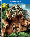 Jack The Giant Slayer 傑克: 巨魔獵人 2D + 3D Blu-Ray (2013) (Region Free) (Hong Kong Version) 2 Disc