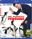 Mr. Popper's Penguins Blu-Ray (2011) (Region A) (Hong Kong Version)