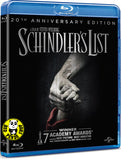 Schindler's List Blu-Ray (1993) (Region A) (Hong Kong Version) 20th Anniversary Edition