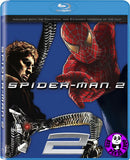 Spider-Man 2 Blu-Ray (2004) (Region Free) (Hong Kong Version) a.k.a. Spiderman II