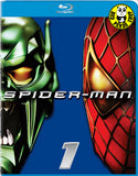 Spider-Man Blu-Ray (2002) (Region A) (Hong Kong Version) a.k.a. Spiderman