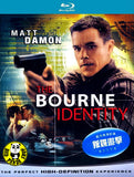 The Bourne Identity Blu-Ray (2002) (Region A) (Hong Kong Version)