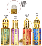 12ml Refillable Electroplated Glass Perfume Atomizer (004) Octagon