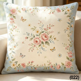 50x50cm Machine Washable Cushion (5 Styles) Cottage Floral Pattern Throw Pillow
