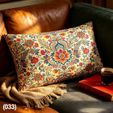 60x40cm Wrinkle-resistant Cushion (5 Styles) Printed Paisley Floral Pattern Throw Pillow