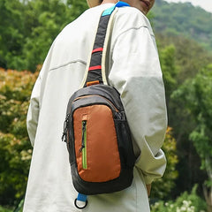 (223) Lightweight Unisex Crossbody Bag with Adjustable Strap (3 Colours)