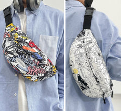 (232) Graffiti Crossbody Bag (2 Styles)