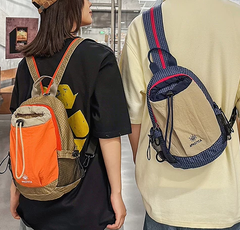 (241) Unisex Lightweight 2 in 1 Crossed Body Bag Backpack (4 Colours)