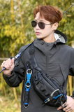 (243) Men's Water-Resistant Durable Crossbody Bag Waistbag (3 Colours)