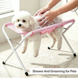 (262) Metal Foldable Mesh Pets Shower And Grooming Stand (3 Colours)