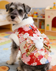 (267) Elegant Traditional Japanese Kimono Costume Small and Medium Cats Dogs (4 Colours)