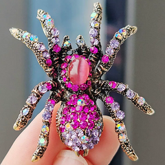 Accessories (07) Brooch Corsage Lapel Pin Spider