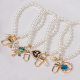 Accessories (102) Bag Acc Keyring Faux Pearl (4 Styles)