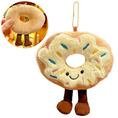 Accessories (108) Mini Plush Toy Donut Dough Bag Decor
