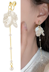 Accessories (31) Clip-on Earrings Artificial Shell Drop
