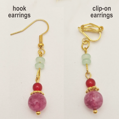 Accessories (46) Clip-on (47) Hook Earrings Beads Dangle