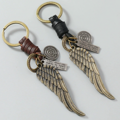 Accessories (83) Keychain Metal Bronze Wing (2 Colours)