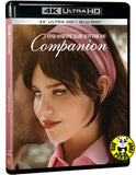 Companion 4K UHD + Blu-ray (2025) 完美伴侶 (Hong Kong Version)