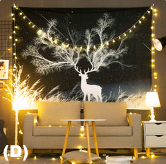 Decorative Fabric Tapestry Sky Lantern Dream Catcher (4 Styles) Hanging Wall Art