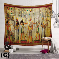 Decorative Fabric Tapestry Ancient Egypt (6 Styles) Hanging Wall Art