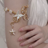 Fashion Accessories (170) Handmade Gold Colour Stylish Arm Ring Butterfly Starfish