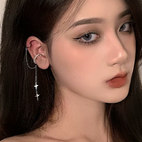 Accessories (133) Clip-on Ear cuff Non-Piercing Earrings Dangle Stars