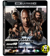 Fast X 4K UHD + Blu-ray (2023) 狂野時速10 (Hong Kong Version)