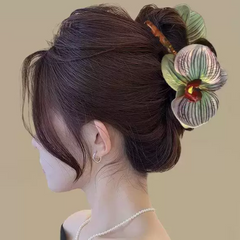 Hair Accessories (163) Faux Orchid Hair Claw Hairclip