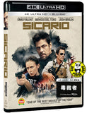 Sicario 4K UHD + Blu-Ray (2015) 毒裁者 (Hong Kong Version)