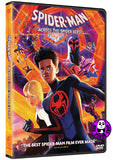 Spider-man: Across the Spider-Verse (2023) 蜘蛛俠: 飛躍蜘蛛宇宙 (Region 3 DVD) (Chinese Subtitled)