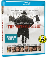 The Hateful Eight Blu-Ray (2015) 冰天血地8惡人 (Region A) (Hong Kong Version)