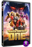 Transformers One (2024) 變形金剛: 初始篇 (Region 3 DVD) (Chinese Subtitled)
