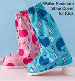 Reusable 35cm Water-Resistant Rain Boot Shoe Cover for Kids