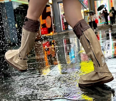 Reusable 41cm Waterproof Rain Boot Cover for Shoes