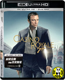 007 Casino Royale 4K UHD + Blu-Ray (2006) 新鐵金剛智破皇家賭場 (Hong Kong Version)