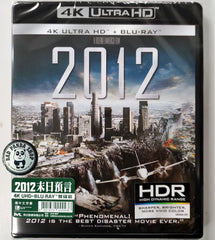 2012 4K UHD + Blu-ray (2009) 2012末日預言 (Hong Kong Version)
