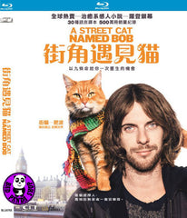 A Street Cat Named Bob 街角遇見貓 Blu-Ray (2016) (Region A) (Hong Kong Version)