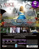 Alice: The Darker Side Of The Mirror 愛麗絲幻遊仙境之闍黑魔鏡 Blu-Ray (2016) (Region A) (Hong Kong Version) aka The Other Side Of The Mirror