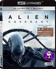 Alien: Covenant 異形: 聖約 4K UHD + Blu-Ray (2017) (Hong Kong Version)
