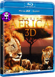Amazing Africa 2D + 3D Blu-Ray (Universal) (Region Free) (Hong Kong Version)